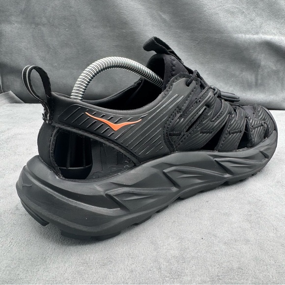 Hoka One One Hopara Hiking Sandals Black/Fusion Coral Women’s Size 7 - Picture 7 of 14